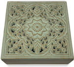 Versa Mandala Μπιζουτιέρα Κουτί Ξύλινη 20x20x7cm S3407782