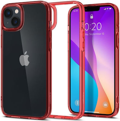 Spigen Ultra Hybrid Back Cover Πλαστικό / Σιλικόνης Red Crystal (iPhone 14)