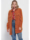 Damen Copper Overshirt Oversized