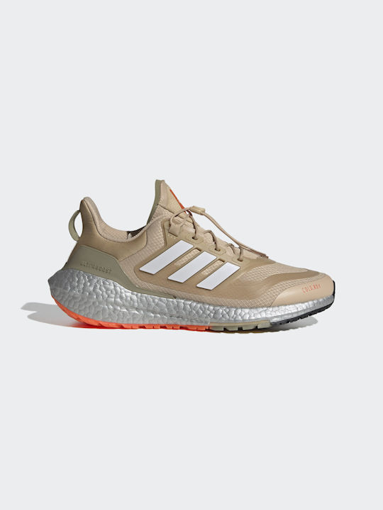 Adidas Ultraboost 22 Cold.Rdy 2.0 Γυναικεία Αθλητικά Παπούτσια Running Magic Beige / Grey One / Impact Orange