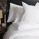 Le Blanc Hotel Sheet White King Size 280x280cm Cotton & Polyester 1pcs