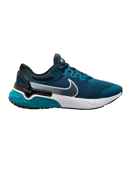 Nike Renew Run 3 Ανδρικά Αθλητικά Παπούτσια Running Μπλε