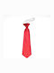 Victoria Kids Tie with Elastic Band Red 28cm