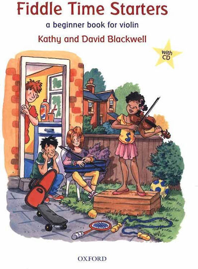 Oxford University Press Blackwell - Fiddle Time Starters Metodă de Învățare pentru Vioară + CD