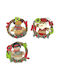 XMASfest Christmas Decorative Wreath 30cm (Various Designs)