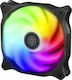 Silverstone Air Blazer 120R Case Fan 2200rpm 93.97cfm with ARGB Lighting and 4-Pin PWM Connection