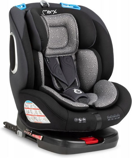 Momi Tordi Καθισματάκι Αυτοκινήτου με Isofix Black 0-36 kg