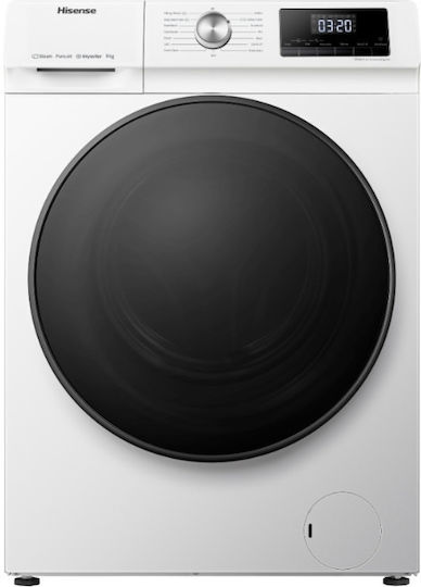 Hisense Washing Machine 9kg 1400 Rounds WFQA9014EVJM