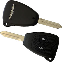 Car Key Shell for Chrysler with 2 Buttons Type No2