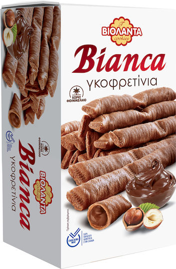 Violanta Biscuits Bianca Sticks With Filling Praline Hazelnut 1pcs 160gr