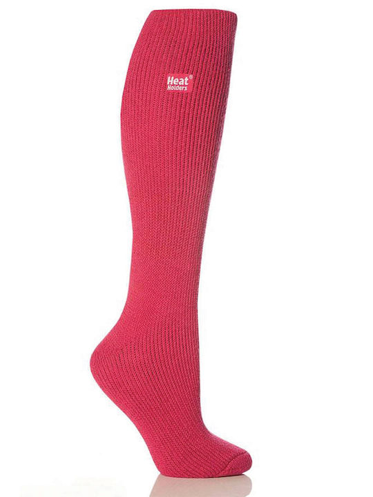 Heat Holders Women's Socks - Socks Ladies Lite Long - Raspbery - 80041-8837