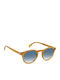 David Beckham Men's Sunglasses with Brown Tartaruga Plastic Frame and Blue Gradient Lens DB 1036/S C9B/08