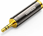 Ugreen Convertor 3.5mm masculin în 6.3mm feminin Gri (60711)