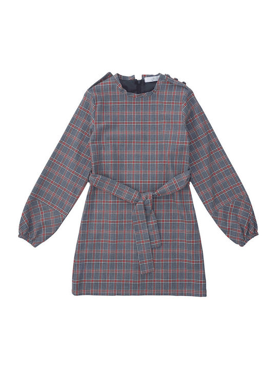 Kinderkleid Langärmelig Geprüft Gray