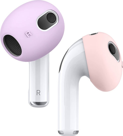 Elago Silicone Covers Lovely Pink / Lavender for Apple AirPods 3