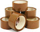 Groovy Verpackungsfolie Stumm 36mm x 55m in Braun Farbe
