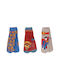 Disney Boys 3 Pack Non-Slip Ankle Socks Multicolour