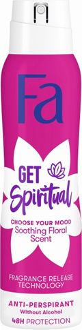 Fa Get Spiritual Soothing Floral Αποσμητικό 48h σε Spray 150ml