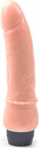 Realistic Vibrator Realistic Vibrator With Multiple Vibration Tensions 14cm Flesh