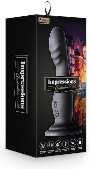 Blush Impressions Amsterdam Vibrator G-Spot Vibrator 17cm Black