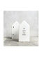 Synchronia Decorative Home No Place Like Home made of Wooden 6.8x9cm 1pcs