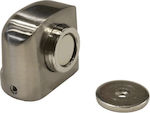 Magnetic Inox Door Stopper Silver