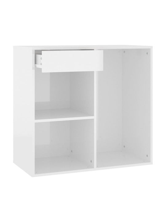 Wooden Makeup Dressing Table White 80x40x75cm