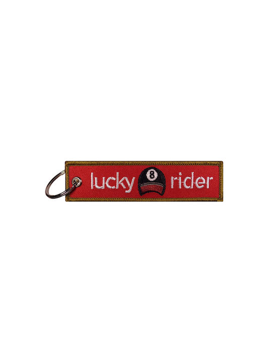 Ключодържател Lucky Rider Текстилна Червен