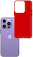 3MK Matt Back Cover Σιλικόνης 1.2mm Strawberry ...
