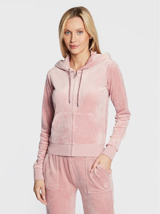 Juicy Couture Women's Sweatshirt Jacket Velvet ...