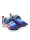 Paw Patrol Παιδικά Sneakers με Σκρατς & Φωτάκια Μπλε