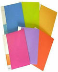 Economix Clipboard Flexible with 10 plastic sleeves Slides for Paper A4 (Μiscellaneous colours) 1pcs