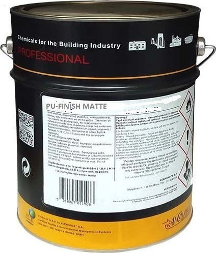 Alchimica PU-Finish Matte Στεγανωτικό Πολυουρεθάνης 1lt Διάφανο