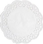 JDS Place Mats White Lace 9cm 250pcs