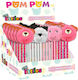 The Littlies Ζωάκια Pom Pom Μολύβι (Διάφορα Χρώ...