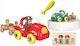 Plastic Construction Toy Farmer Car