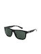 Emporio Armani Sonnenbrillen mit Schwarz Rahmen und Grün Linse EA4182U 501771
