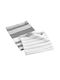 Douceur d'Intérieur Harold Towel from 100% Cotton in Gray Color 50x70cm 2pcs