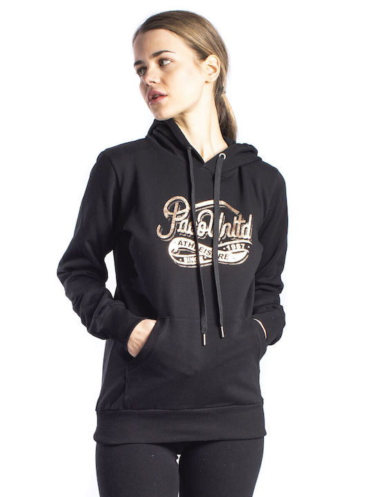 Paco & Co Women's Hooded Sweatshirt Black