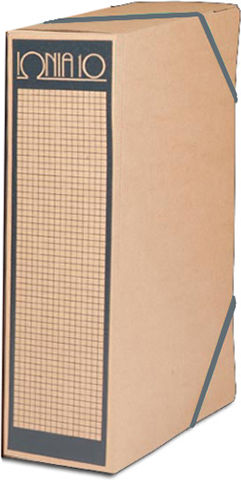 IONIA Box Aktenbox 35x10x27cm Gray 1Stück