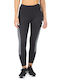 Women's Cropped Training Legging High Waisted Black