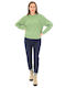 Vero Moda Women's Long Sleeve Sweater Green