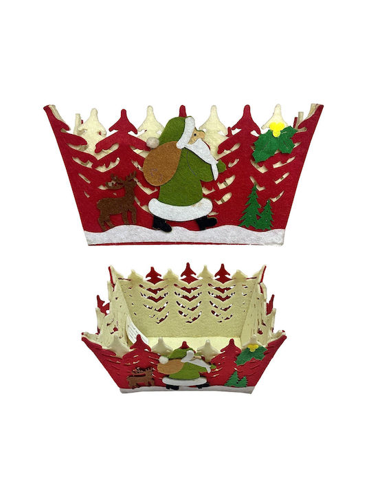 XMASfest Χριστουγεννιάτικη Φιγούρα Καλάθι Ύψους 20εκ. (Διάφορα Σχέδια/Χρώματα)