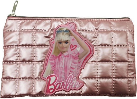 Must Team Barbie Κασετίνα Βαρελάκι Ροζ