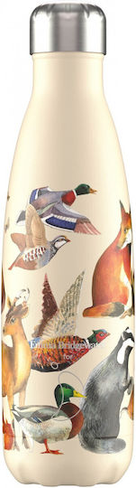 Chilly's Emma Bridgewater Μπουκάλι Θερμός Ανοξείδωτο BPA Free 500ml Woodland Animals