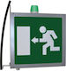 Olympia Electronics LED Exit Emergency Light with Battery Powered 1pcs