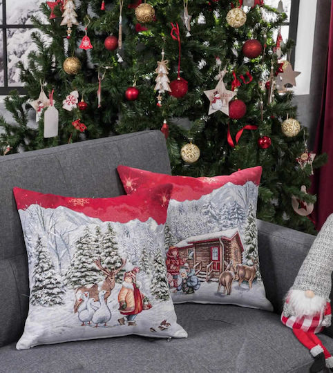 Teoran Perna Decorativă de Crăciun Kloten Pătrat 45x45buc (desene și modele diverse)