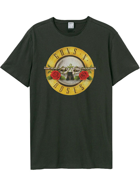 Amplified Guns N' Roses Drum T-shirt σε Γκρι χρώμα