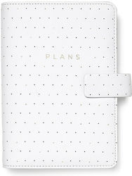 Filofax Moonlight Organizer Λευκό Δερμάτινο