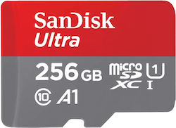 Sandisk Ultra microSDXC 256ГБ Клас 10 U1 A1 UHS-I с адаптер